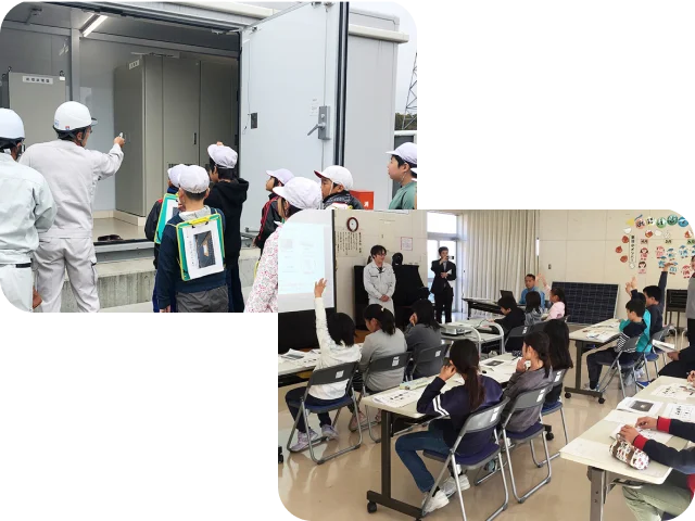 体験学習の様子