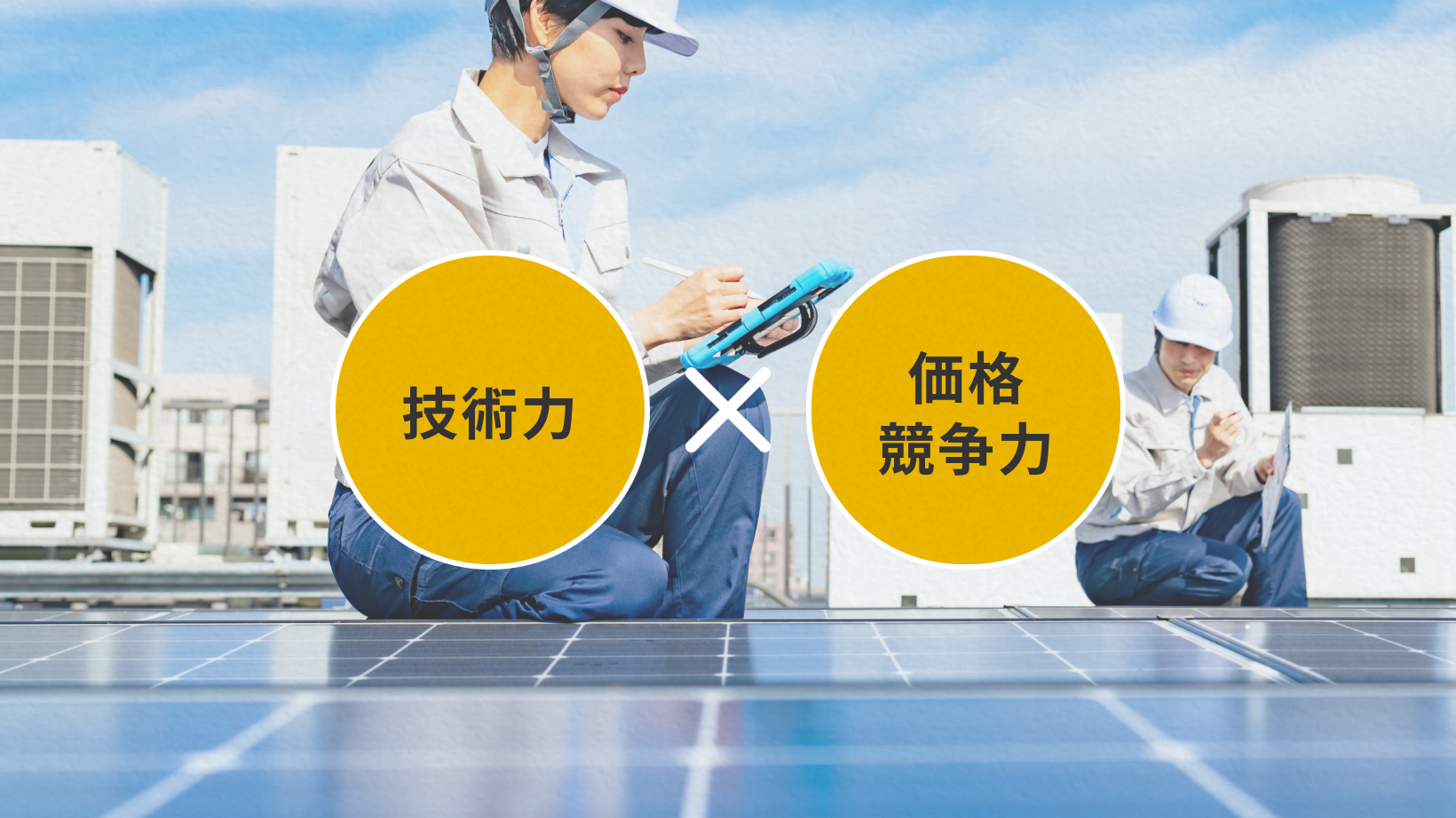 技術力×価格競争力